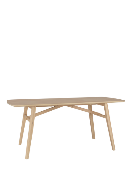 Neptune Borough 6 Seater Dining Table, Natural Oak - view 2, Natural Oak