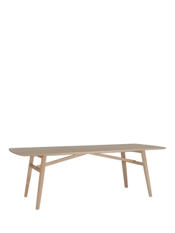 Neptune Borough 8 Seater Dining Table, Natural Oak - view 2, Natural Oak