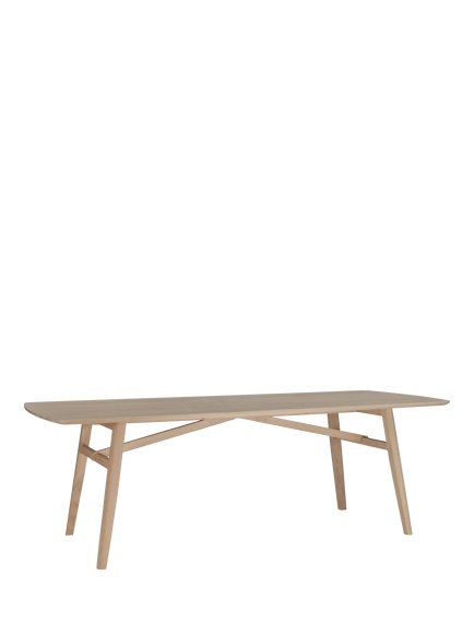 Neptune Borough 8 Seater Dining Table, Natural Oak - view 2, Natural Oak