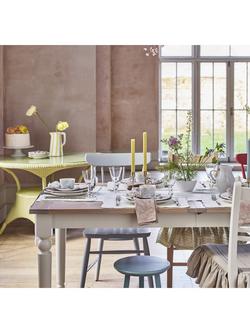 Neptune Suffolk 4-8 Seater Extending Dining Table, Oak - view 2, Silver Birch