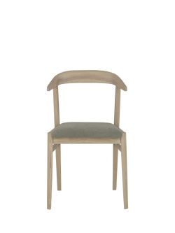 Neptune Borough Dining Chair, Natural Oak, Moss