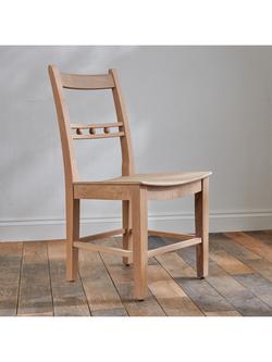 Neptune Suffolk Dining Chair, Seasoned Oak - view 2, Seasoned Oak