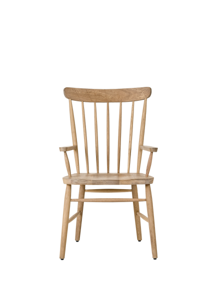 Neptune Wardley Carver Chair, Natural Oak, Natural Oak