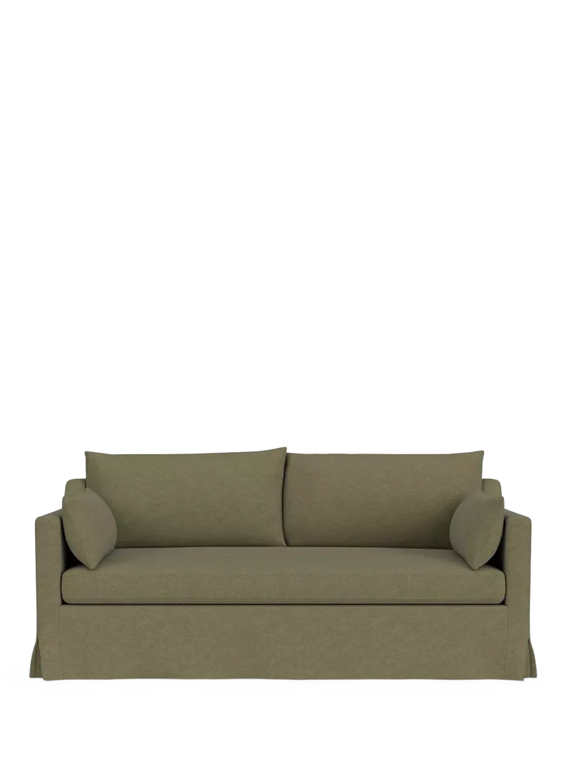 Neptune Eliza 3 Seater Sofa, Moss