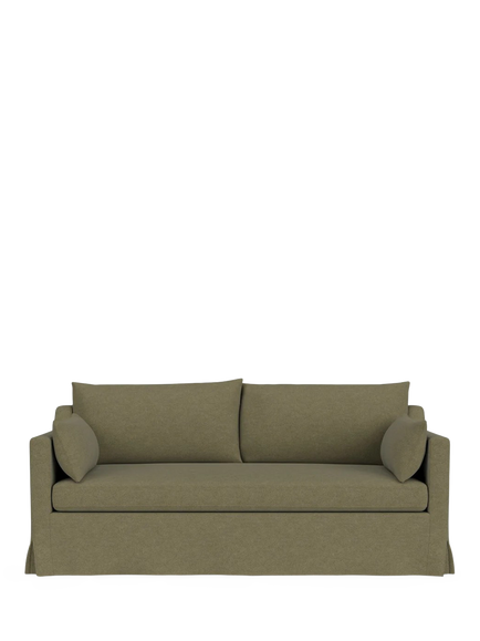 Neptune Eliza 3 Seater Sofa, Moss, Moss