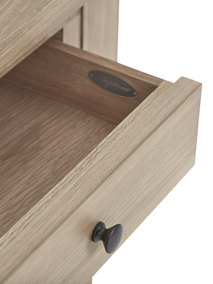 Neptune Henley Console Table, Oak - view 2, Oak