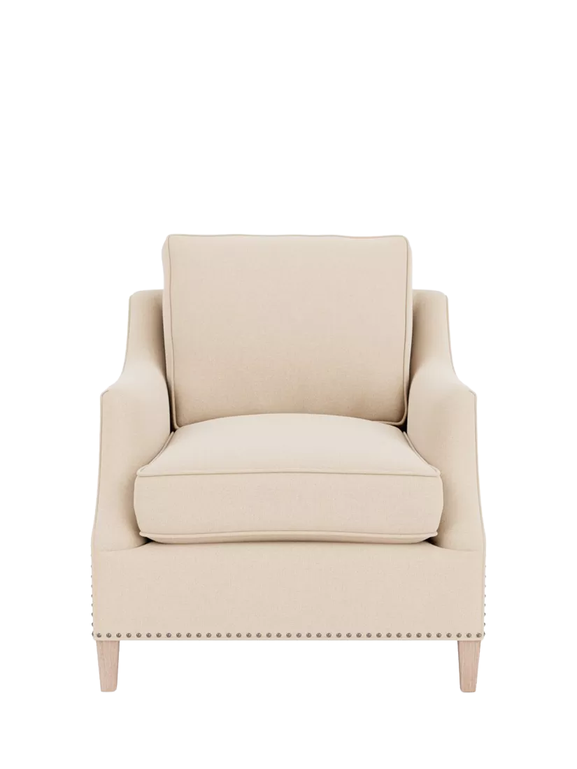 Neptune Eva Armchair, Pale Oat