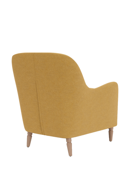 Neptune Walter Armchair, Saffron - view 2, Saffron