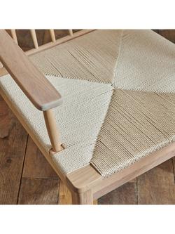Neptune Wycombe Armchair, Natural Oak - view 2, Natural Oak