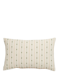 Neptune Frida Rectangular Cushion, Green, Green