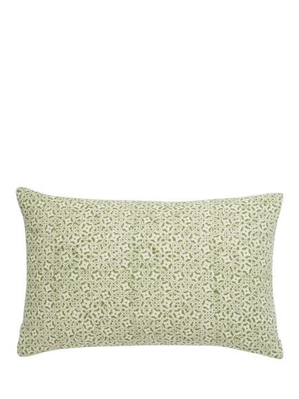 Neptune Frida Rectangular Cushion, Green - view 2, Green