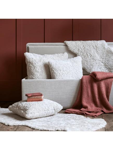 Neptune Tussock Cushion, Small, Pearl - view 2, Pearl
