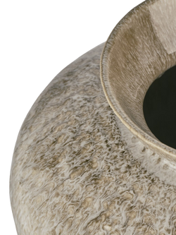Neptune Verwood Stoneware Urn Vase, H23cm, Beige - view 2, Beige