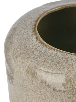 Neptune Verwood Stoneware Vase, H28cm, Beige - view 2, Beige