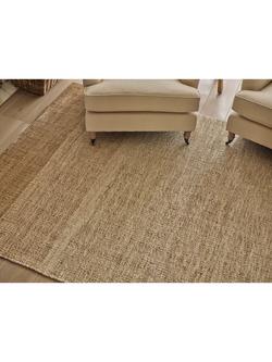 Neptune Bantham Rug Pure Jute Rug, White Ombre, L300 x W200 cm - view 2, White Ombre