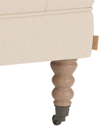 Neptune Arthur Large Footstool, Pale Oat - view 2, Pale Oat