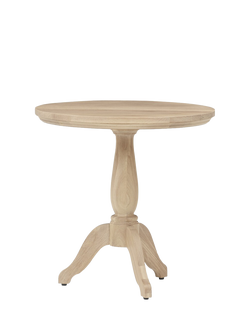 Neptune Henley 60cm Round Side Table, Oak, Oak