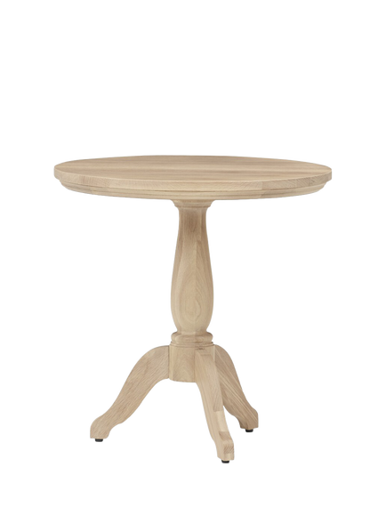 Neptune Henley 60cm Round Side Table, Oak, Oak
