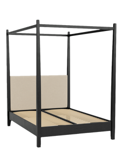 Neptune Wardley Four Poster Bed, King Size, Linara Natural, Linara Natural