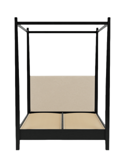 Neptune Wardley Four Poster Bed, King Size, Linara Natural - view 2, Linara Natural