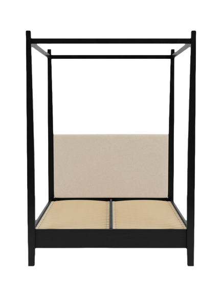 Neptune Wardley Four Poster Bed, King Size, Linara Natural - view 2, Linara Natural