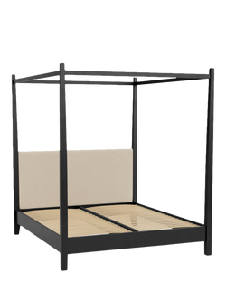Neptune Wardley Four Poster Bed, Super King Size, Linara Natural, Linara Natural