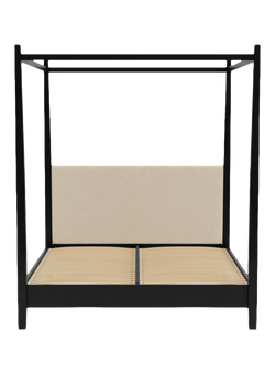 Neptune Wardley Four Poster Bed, Super King Size, Linara Natural - view 2, Linara Natural