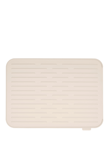 Brabantia SinkSide Silicone Dish Drying Mat, Soft Beige, Soft Beige