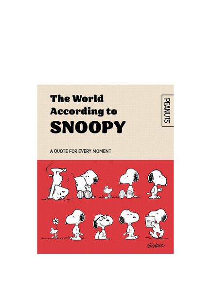 Peanuts 'The World According to Snoopy' Quote Book, Multi