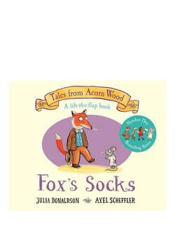 Fox's Socks Kids' Book by Julia Donaldson & Axel Scheffler, Multi