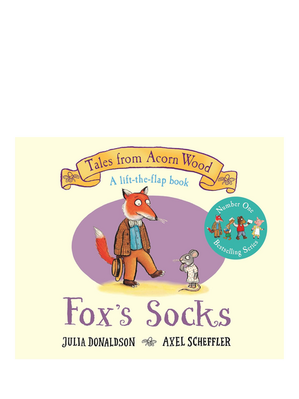 Fox's Socks Kids' Book by Julia Donaldson & Axel Scheffler, Multi