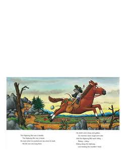 The Highway Rat 15th Anniversary Kids' Book by Julia Donaldson & Axel Scheffler - view 2, Multi