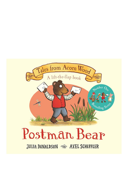 Postman Bear Kids' Book by Julia Donaldson & Axel Scheffler, Multi