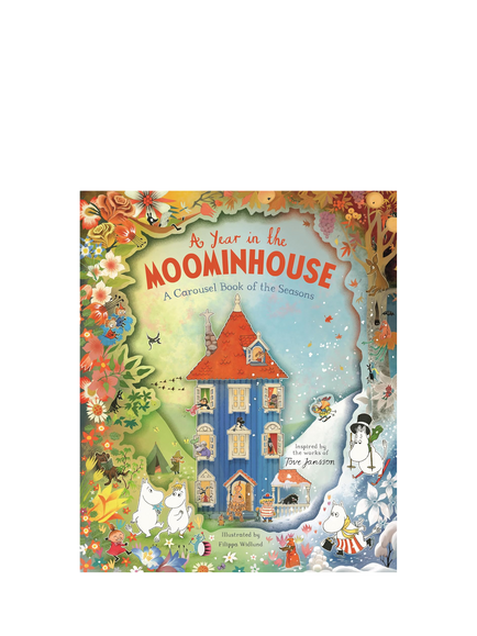Moomin 'A Year in the Moominhouse' 3D Carousel Kids' Book, Multi