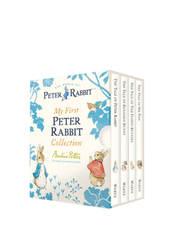 Peter Rabbit Beatrix Potter 'My First Peter Rabbit Collection' Kids' Books, Set of 4, Multi