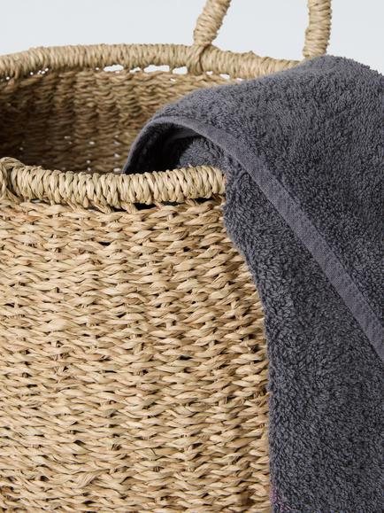John Lewis Vase Seagrass Storage Basket, Natural - view 2, Natural