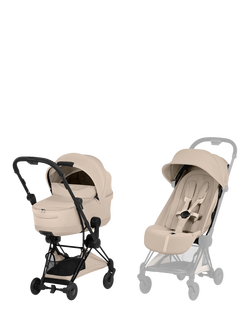 Cybex COYA Pushchair & Carrycot, Cozy Beige, Cozy Beige