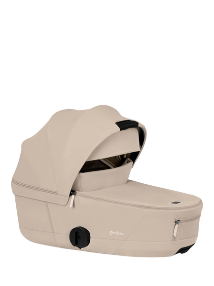 Cybex Coya Travel Stroller & Fold Carrycot Bundle, Cozy Beige - view 2, Cozy Beige