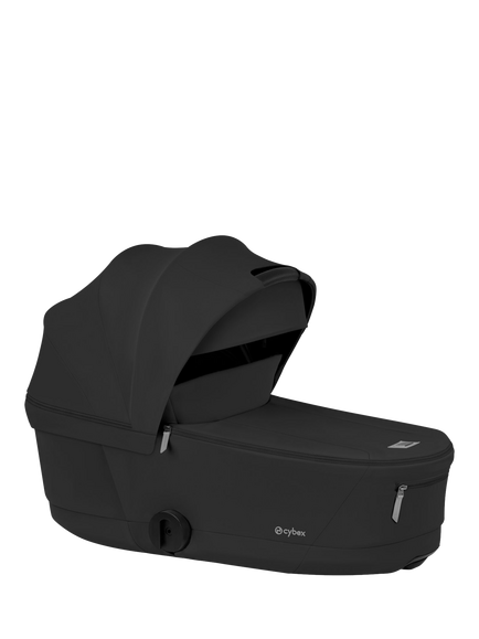 Cybex e-Priam Pushchair & Fold Carrycot Bundle, Sepia Black - view 2, Sepia Black