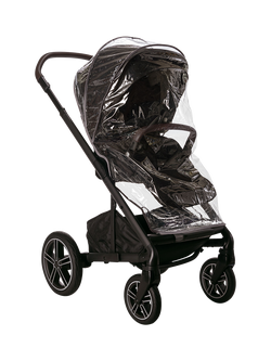 Nuna MIXX Next Pushchair, MIXX Next Carrycot, ARRA Flex Car Seat and BASE Curv Bundle, Caviar - view 2, Caviar