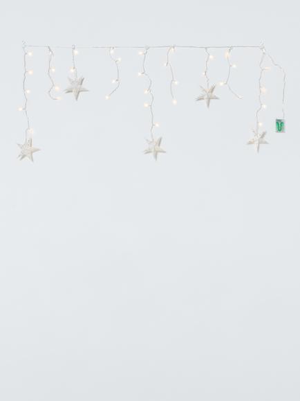 John Lewis LED Paper Star Window Lights, Warm White, Warm White