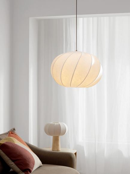 John Lewis Merluna Pendant Ceiling Light, Natural - view 2, Natural