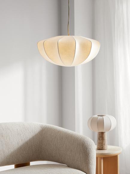 John Lewis Takumi Pendant Ceiling Light, Natural - view 2, Natural