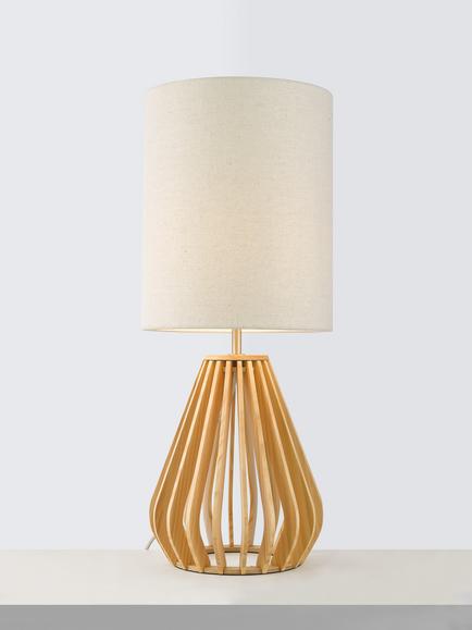 John Lewis Finn Table Lamp, Natural