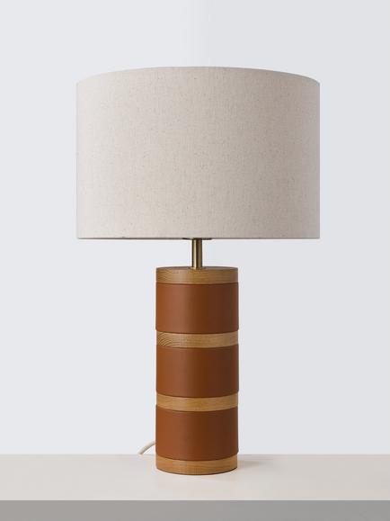 John Lewis Talra Table Lamp - view 2, Auburn
