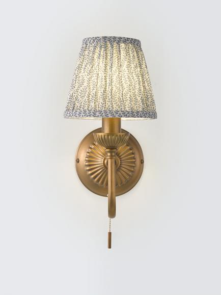 John Lewis Valemont Wall Light, Antique Bronze, Antique Bronze