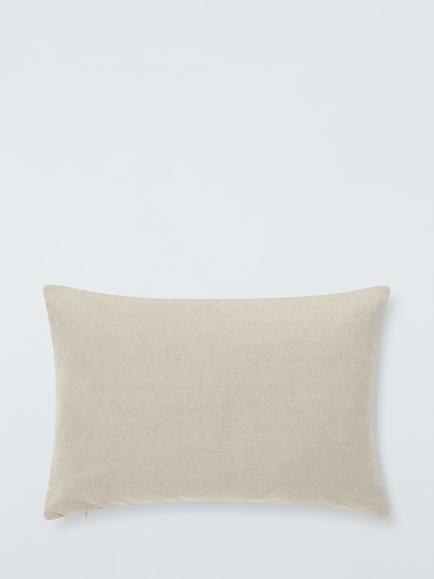 John Lewis Samba Rectangular Cushion, Red Wine - view 2, Red Wine
