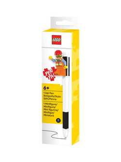 Brand Threads LEGO Gel Pen, Black, Black