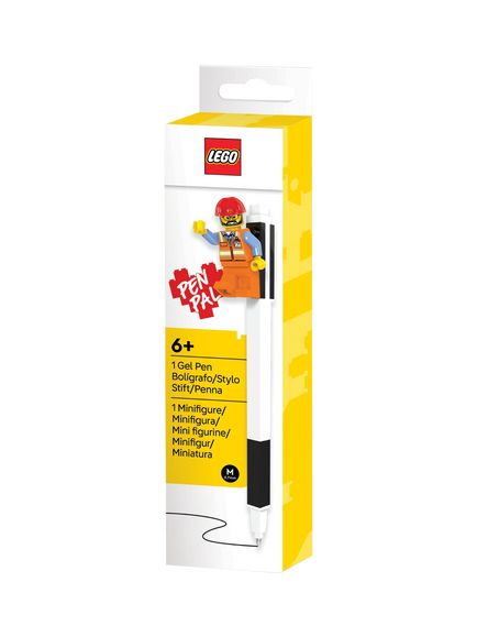 Brand Threads LEGO Gel Pen, Black, Black