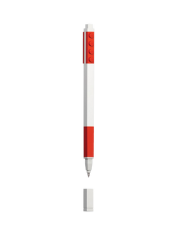 Brand Threads LEGO Gel Pen, Red - view 2, Red